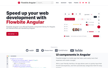 flowbite angular angular ui component library